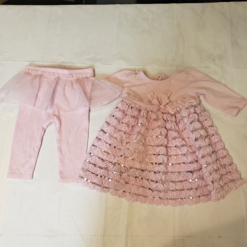 Baby girl dress flowered